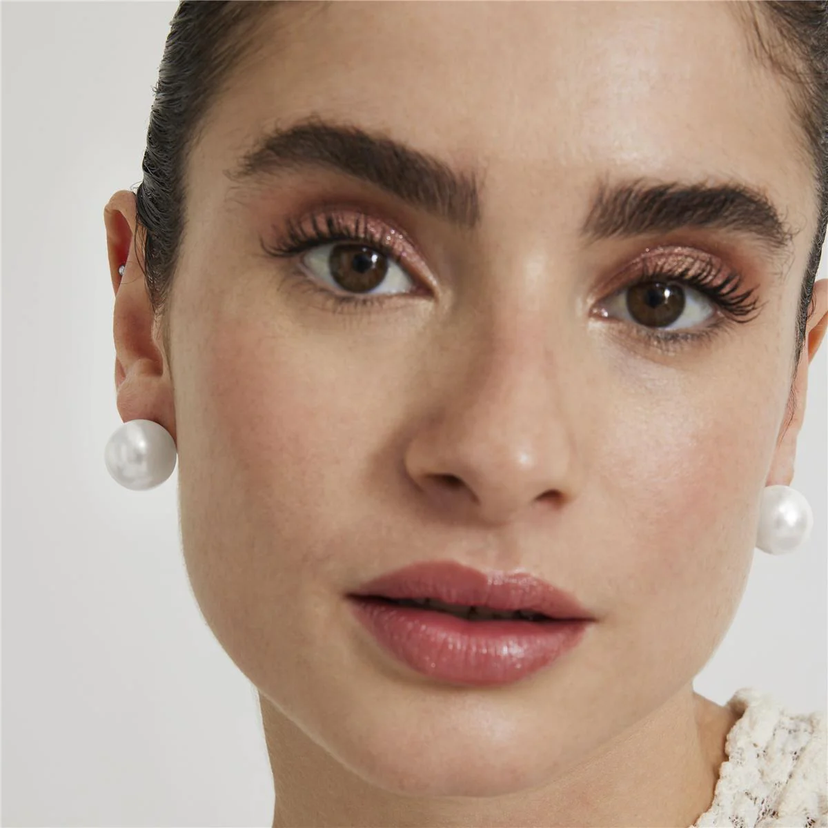 Pendientes Mayhi Plata de Ley 925 - Mayhi BLANCO - Image 2