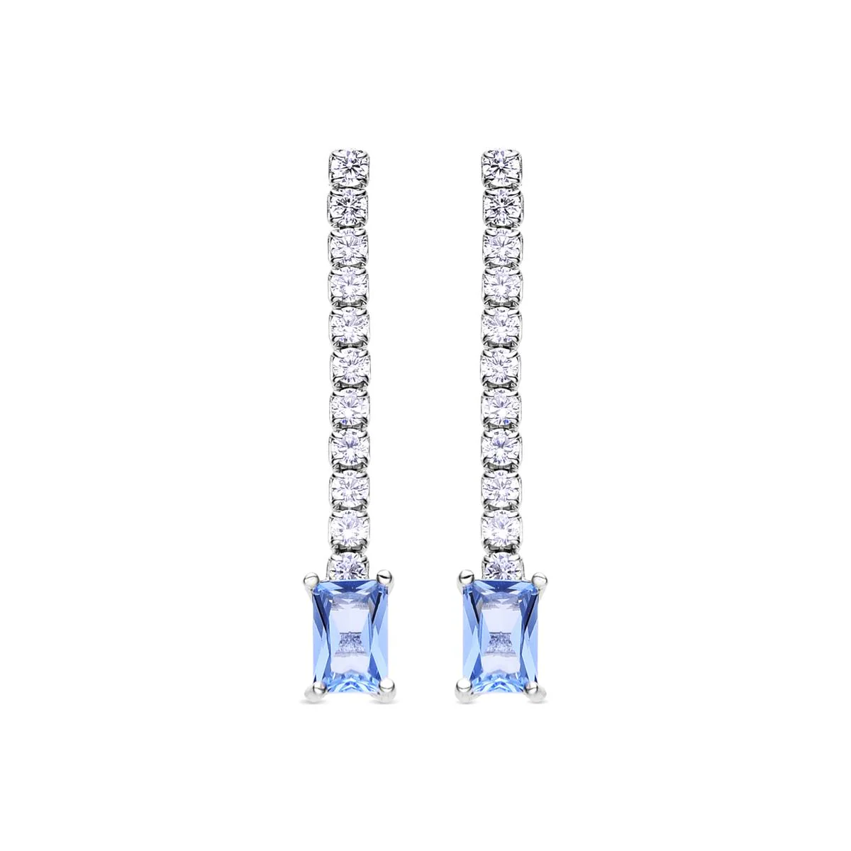 Pendientes Meko Plata de Ley 925 - Meko AZUL