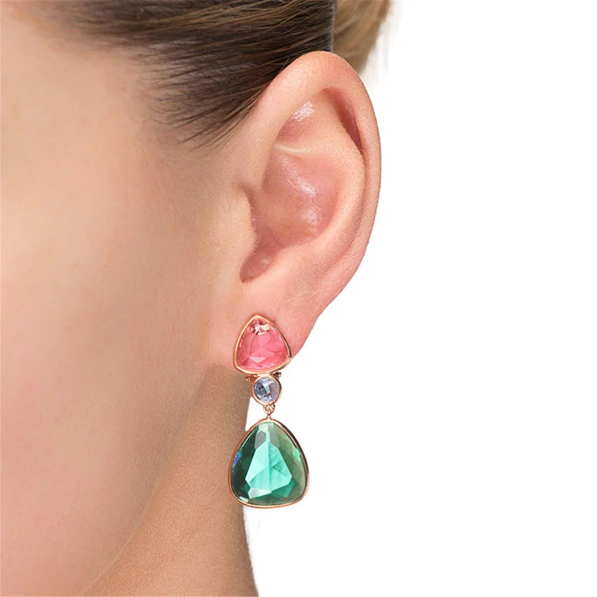 Pendientes Menanne Plata De Ley 925 - Menanne MULTICOLOR - Image 2