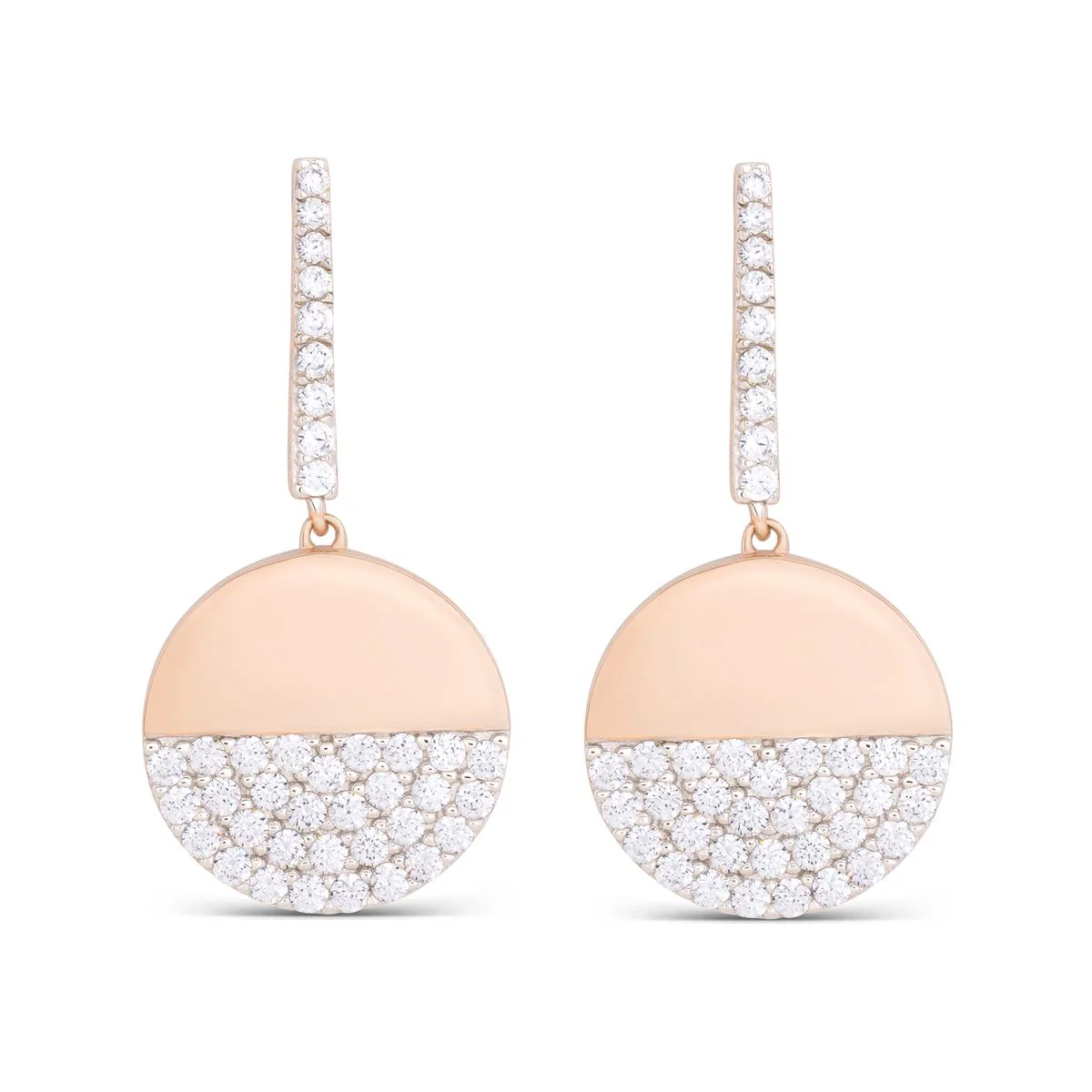 Pendientes Mendic Plata De Ley 925 - Mendic BLANCO