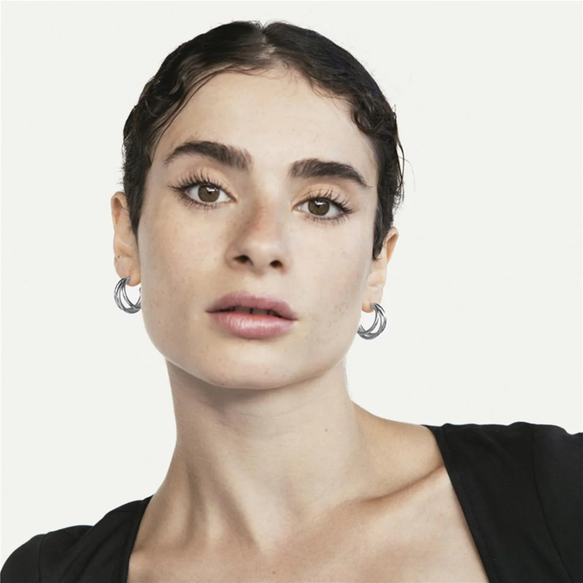 Pendientes Micoh Plata De Ley 925 - Micoh GRIS - Image 5