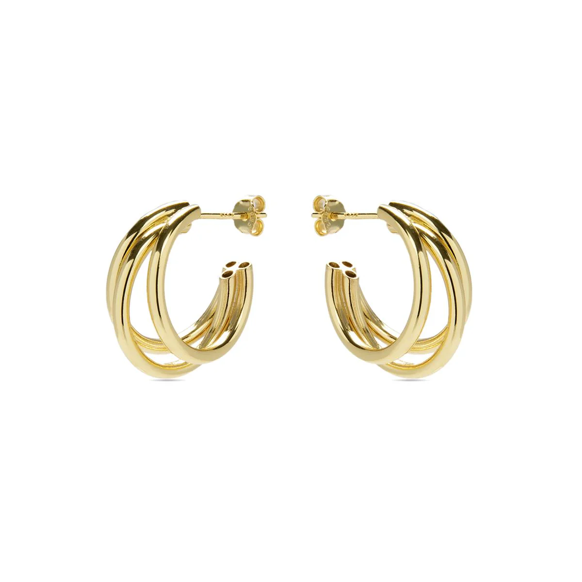 Pendientes Micoh Plata De Ley 925 - Micoh AMARILLO - Image 2