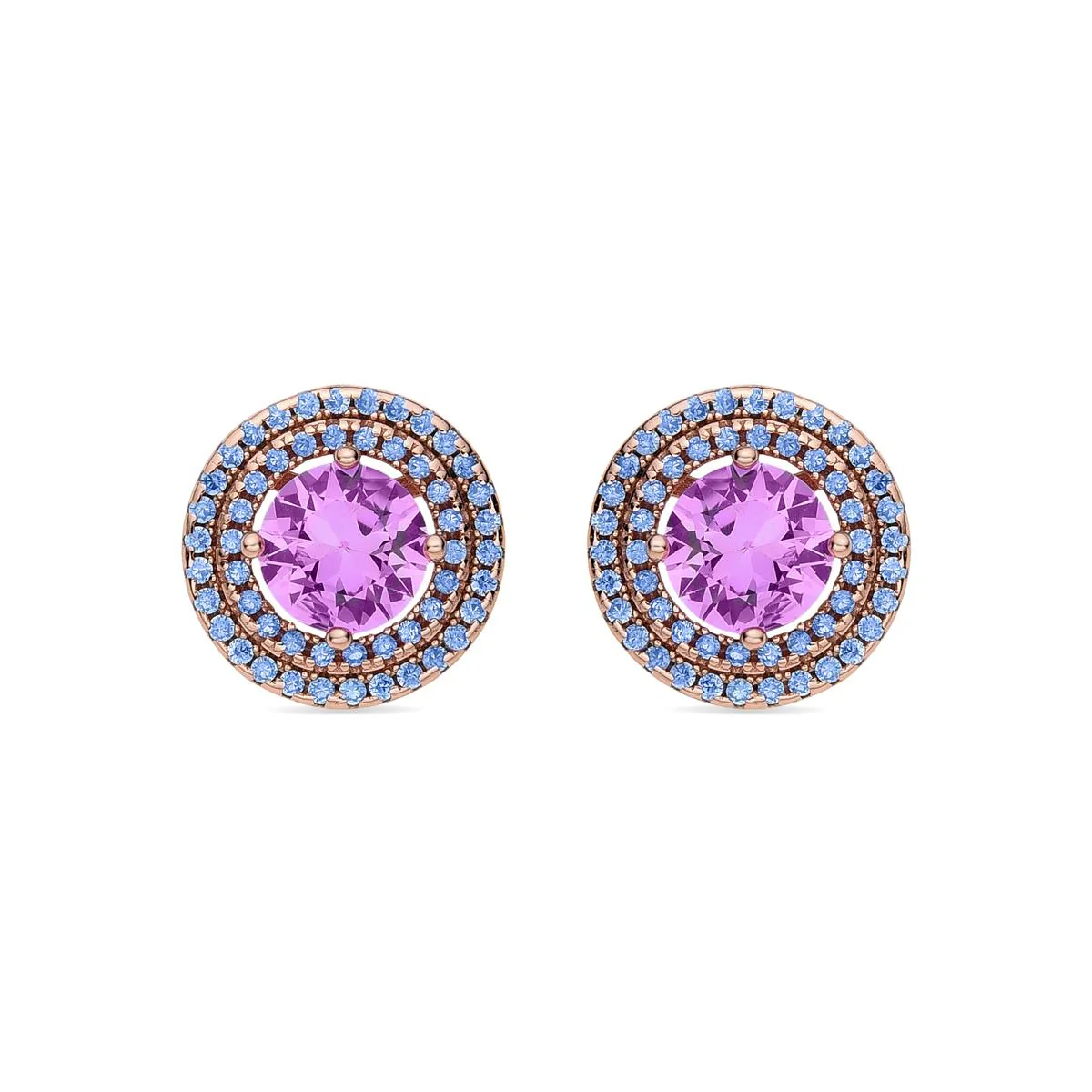 Pendientes Mion Plata De Ley 925 - Mion ROSA