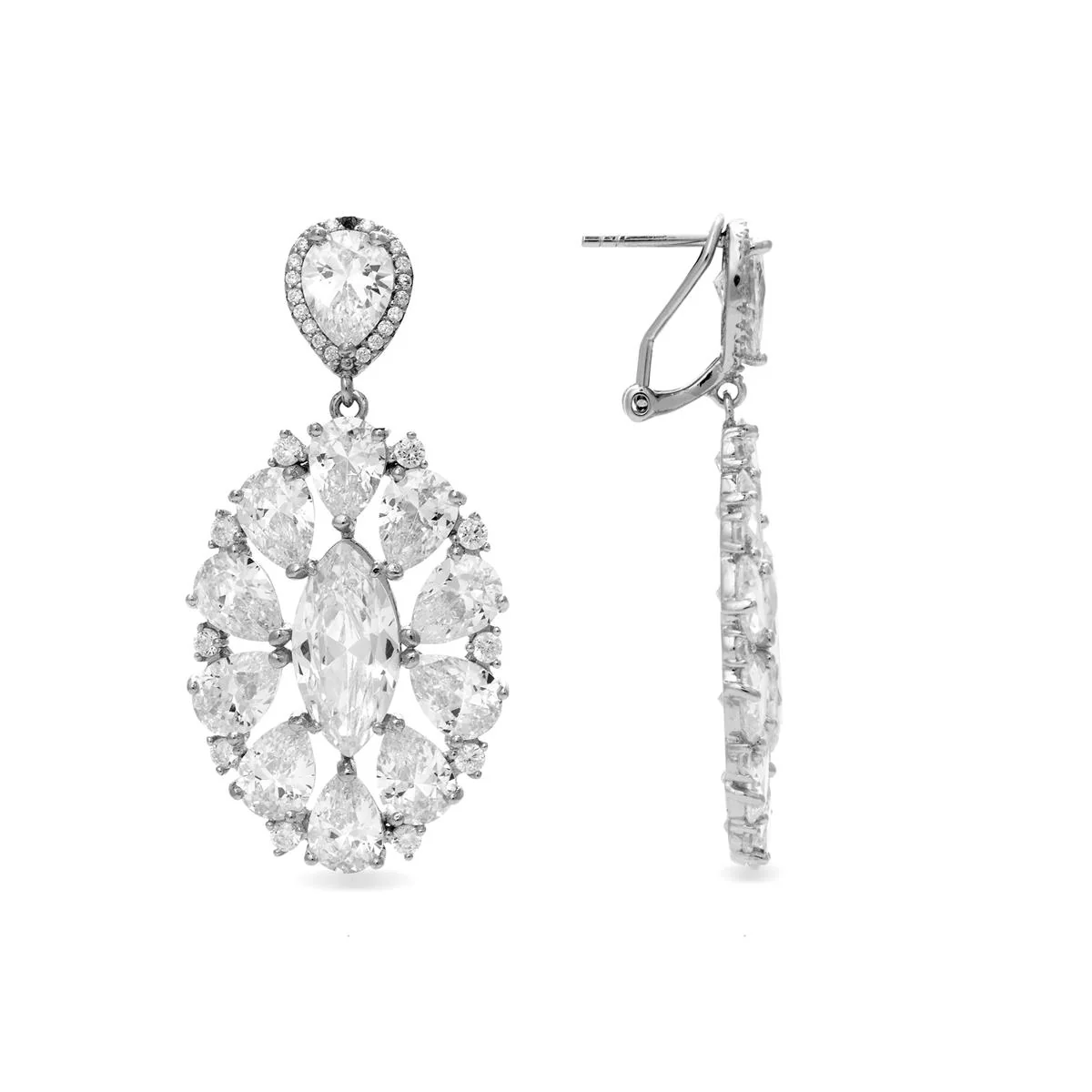 Pendientes Mirith Plata De Ley 925 - Mirith BLANCO