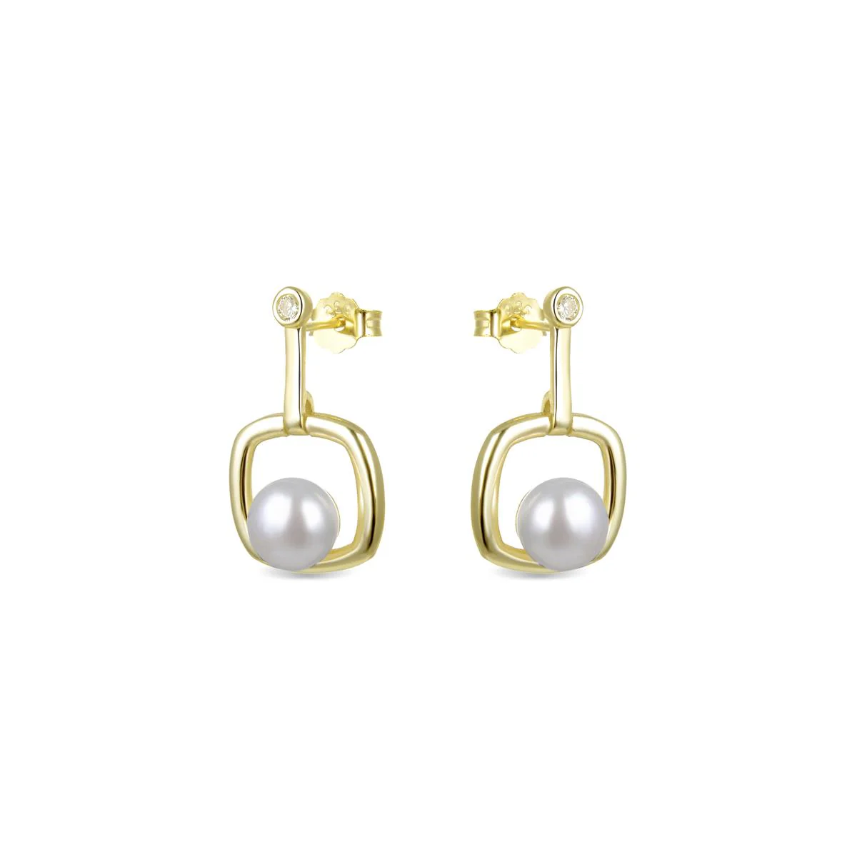 Pendientes Mixo Plata De Ley 925 - Mixo BLANCO - Image 2