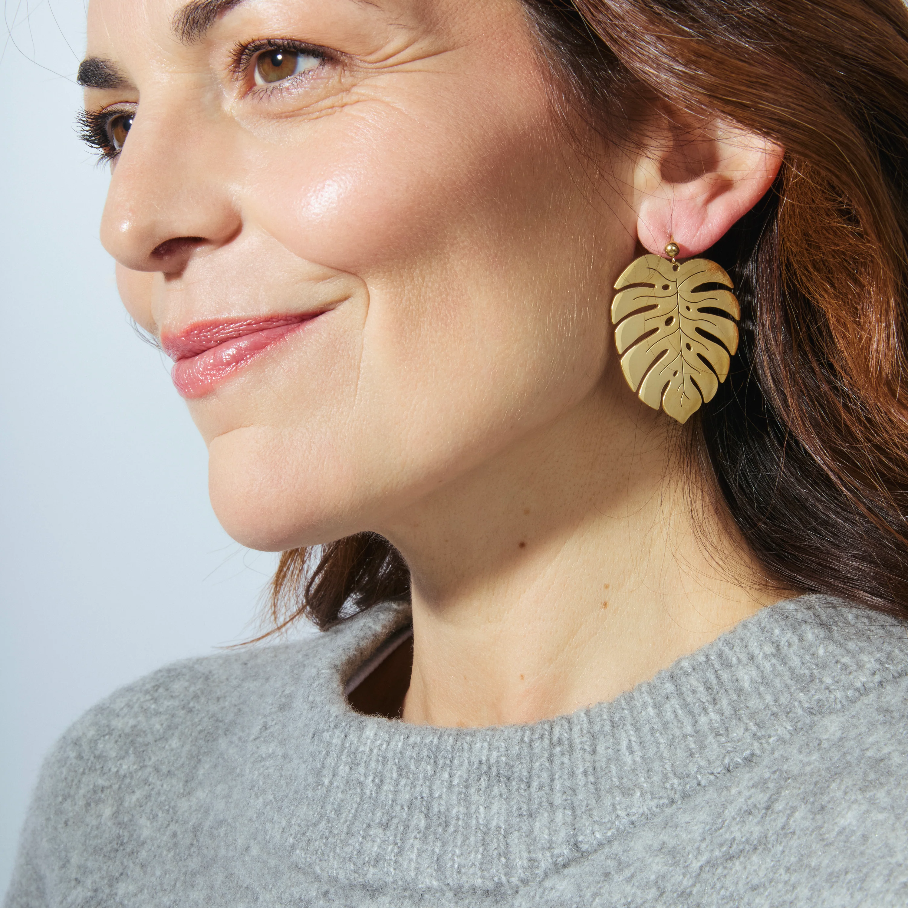 Pendientes acabado oro 18k - Mizay - Image 4