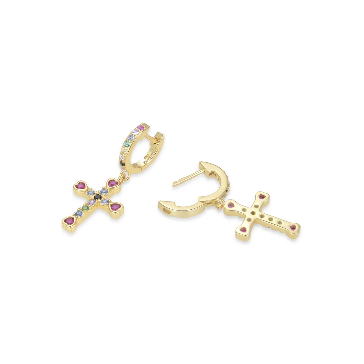 Pendientes Moard Plata De Ley 925 - Moard MULTICOLOR - Image 3