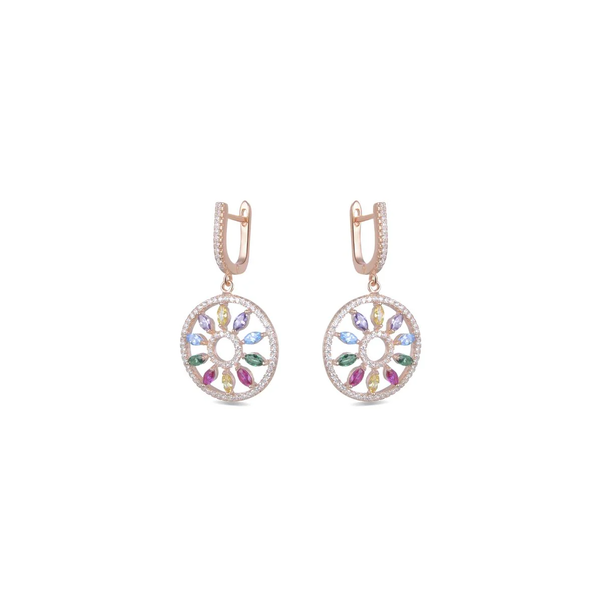 Pendientes Mobel Plata De Ley 925 - Mobel MULTICOLOR - Image 2