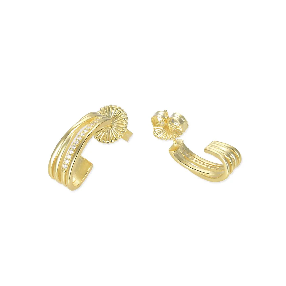 Pendientes Mondel Plata De Ley 925 - Mondel BLANCO - Image 3