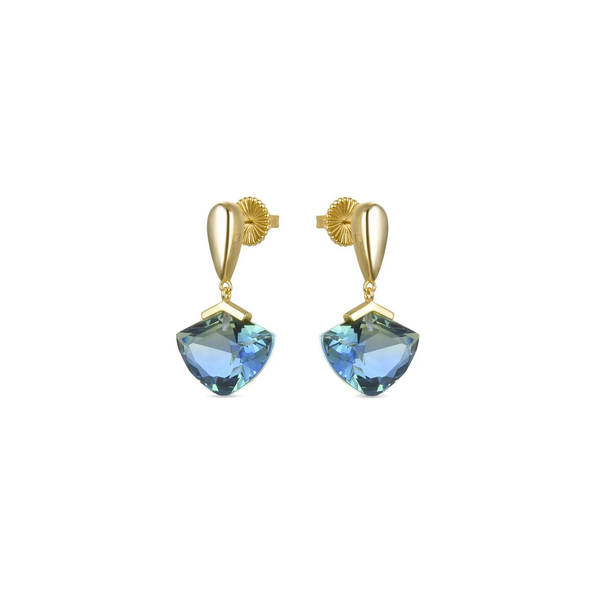 Pendientes Mowa Plata De Ley 925 - Mowa VERDE - Image 2