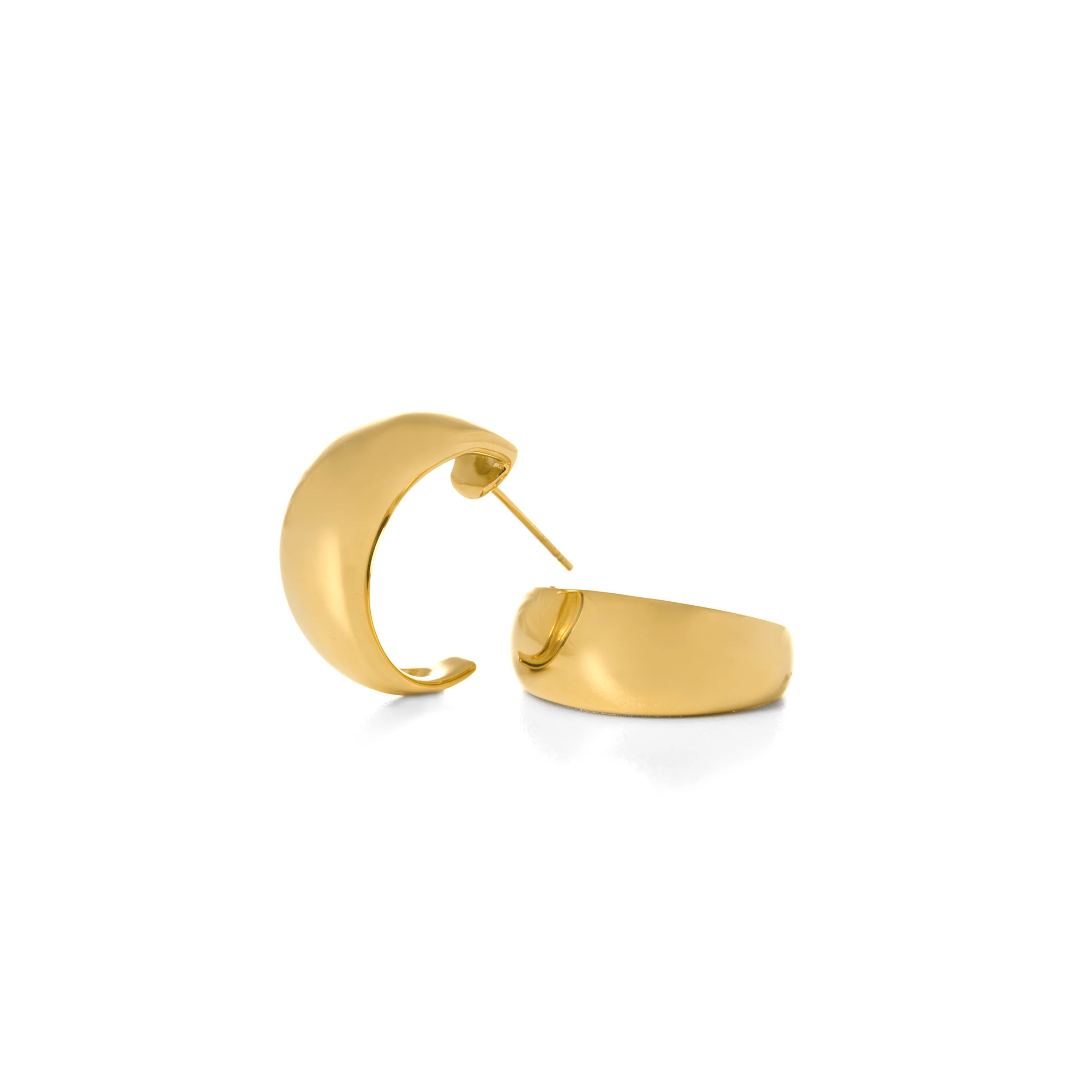 Pendientes acabados en oro amarillo 18K - Mrango - Image 4