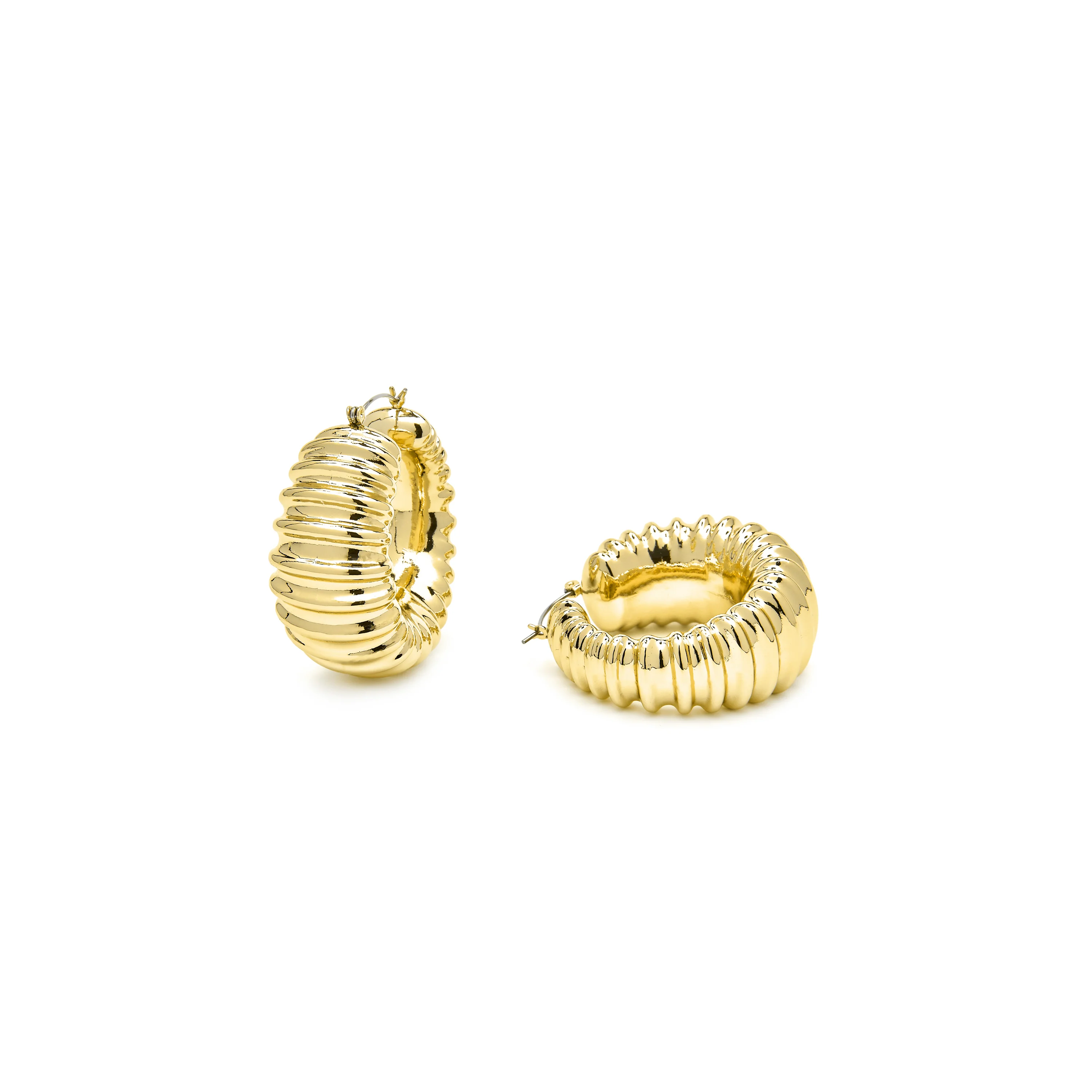 Pendientes acabado oro amarillo de 18k - Muewa - Image 5
