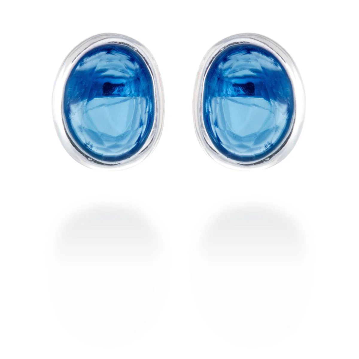 Pendientes Muqbil Plata De Ley 925 - Muqbil AZUL