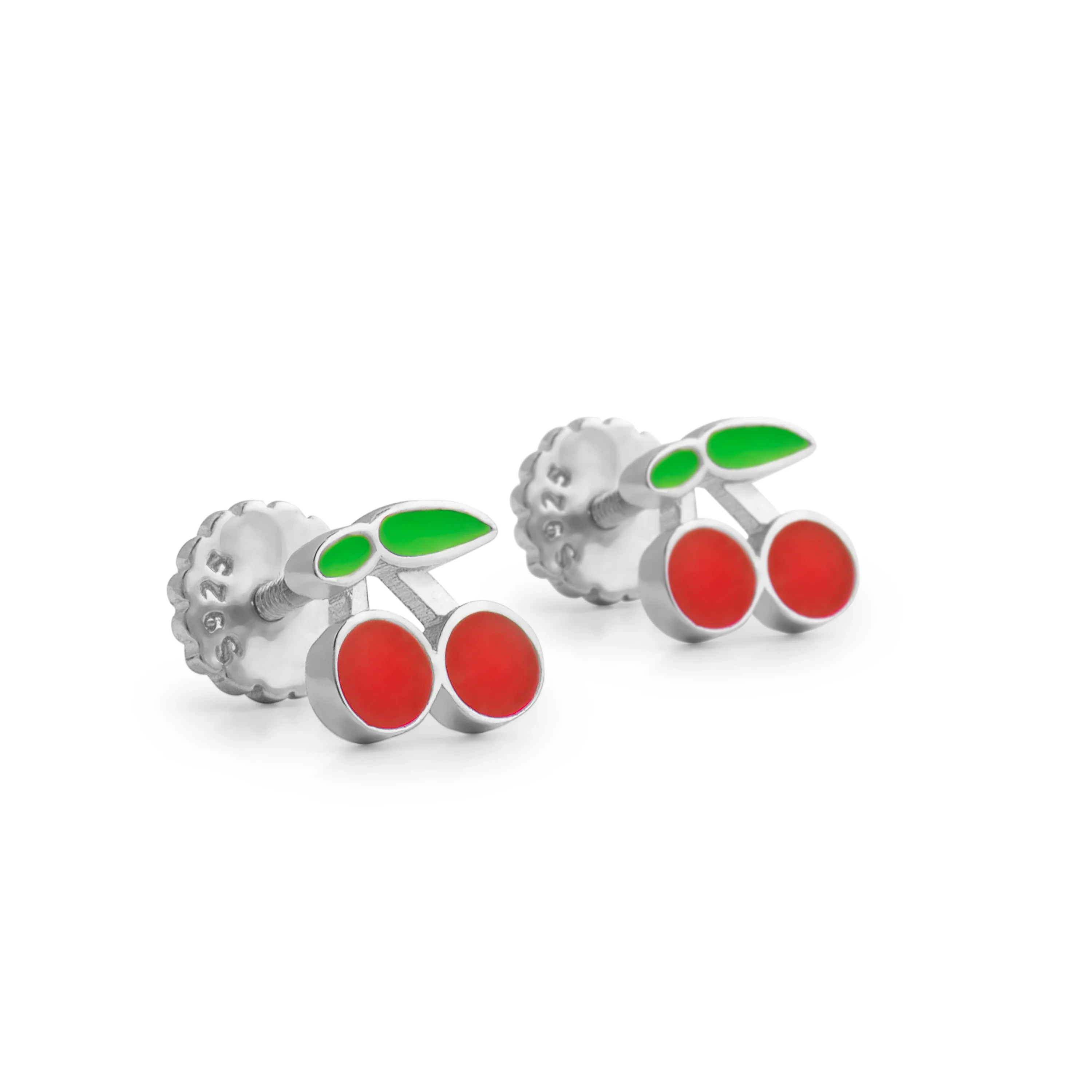 Pendientes de Plata de Ley 925 acabados en rodio - Myko - Image 4