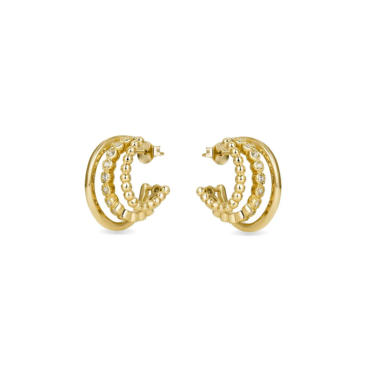 Pendientes Nafa Plata De Ley 925 - Nafa AMARILLO - Image 2