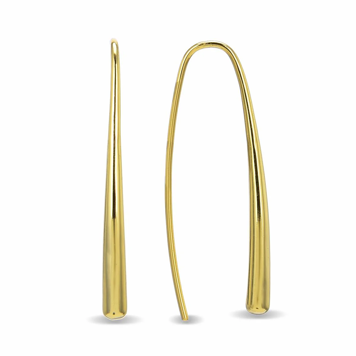 Pendientes Nahy Plata De Ley 925 - Nahy AMARILLO