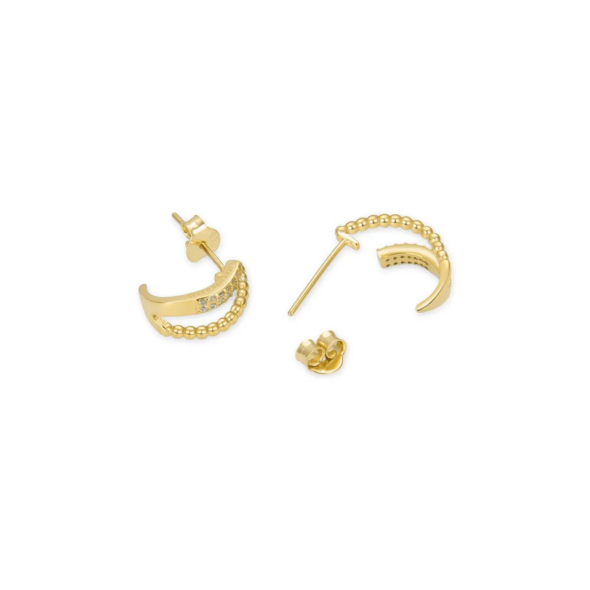 Pendientes Nalek Plata De Ley 925 - Nalek AMARILLO - Image 3