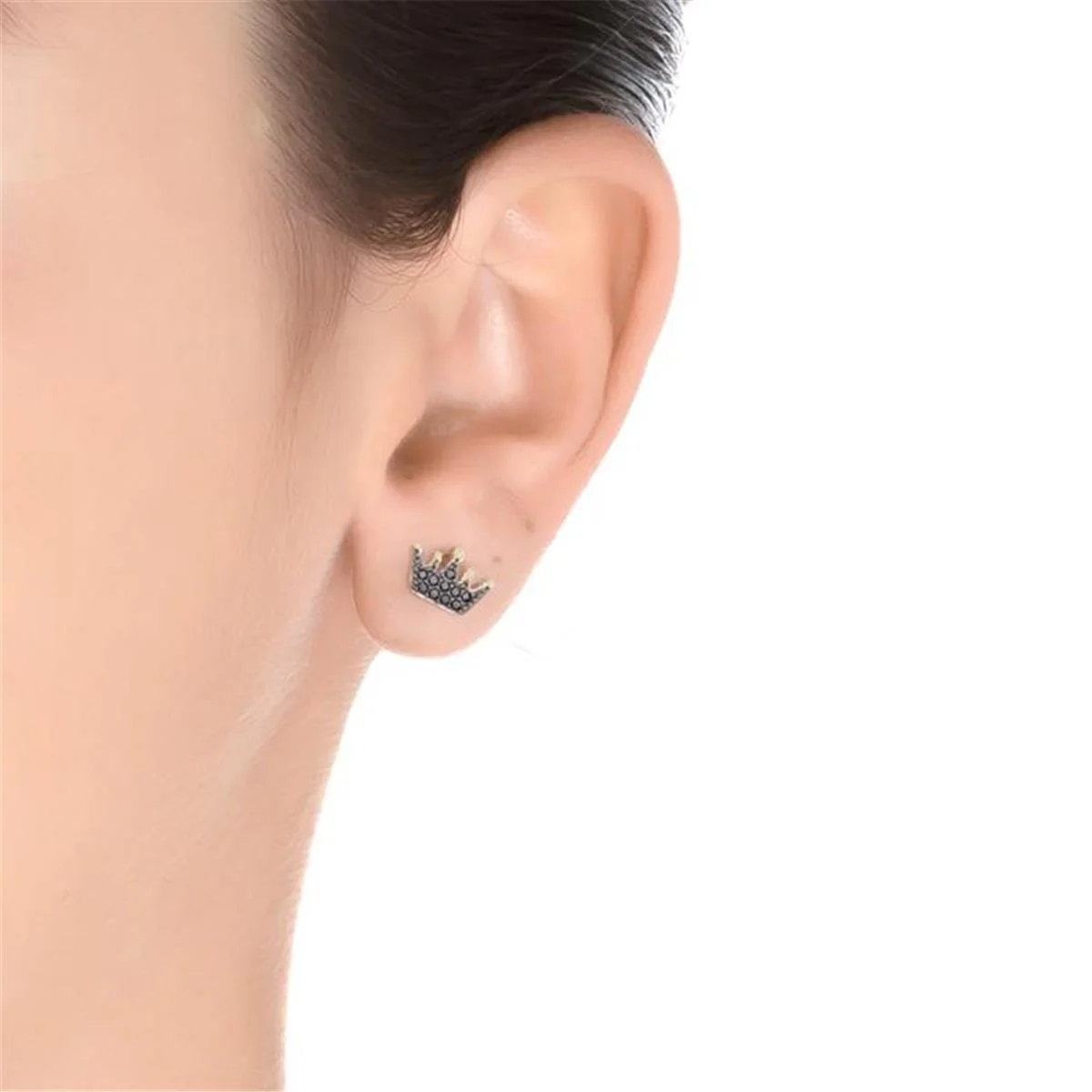 Pendientes Napenda Plata De Ley 925 - Napenda NEGRO - Image 2