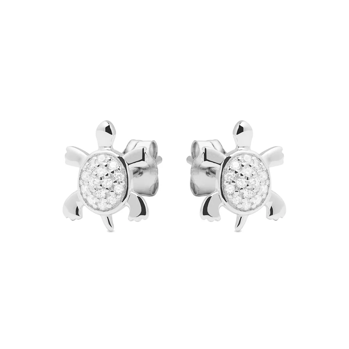 Pendientes Nathri Plata De Ley 925 - Nathri BLANCO - Image 2