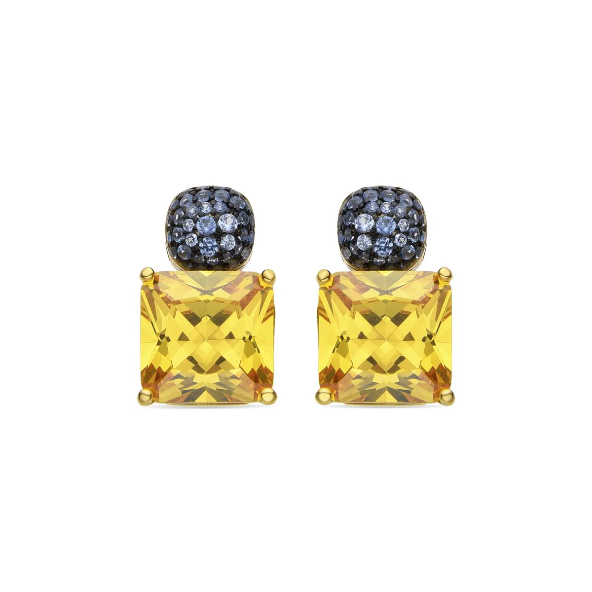 Pendientes Naydus Plata de Ley 925 - Naydus AMARILLO