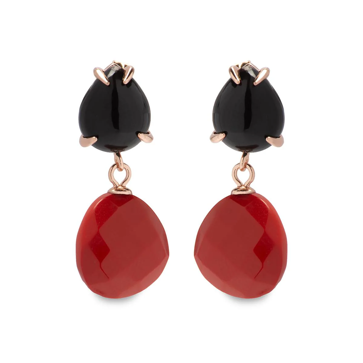Pendientes Nazdrac Plata De Ley 925 - Nazdrac NEGRO