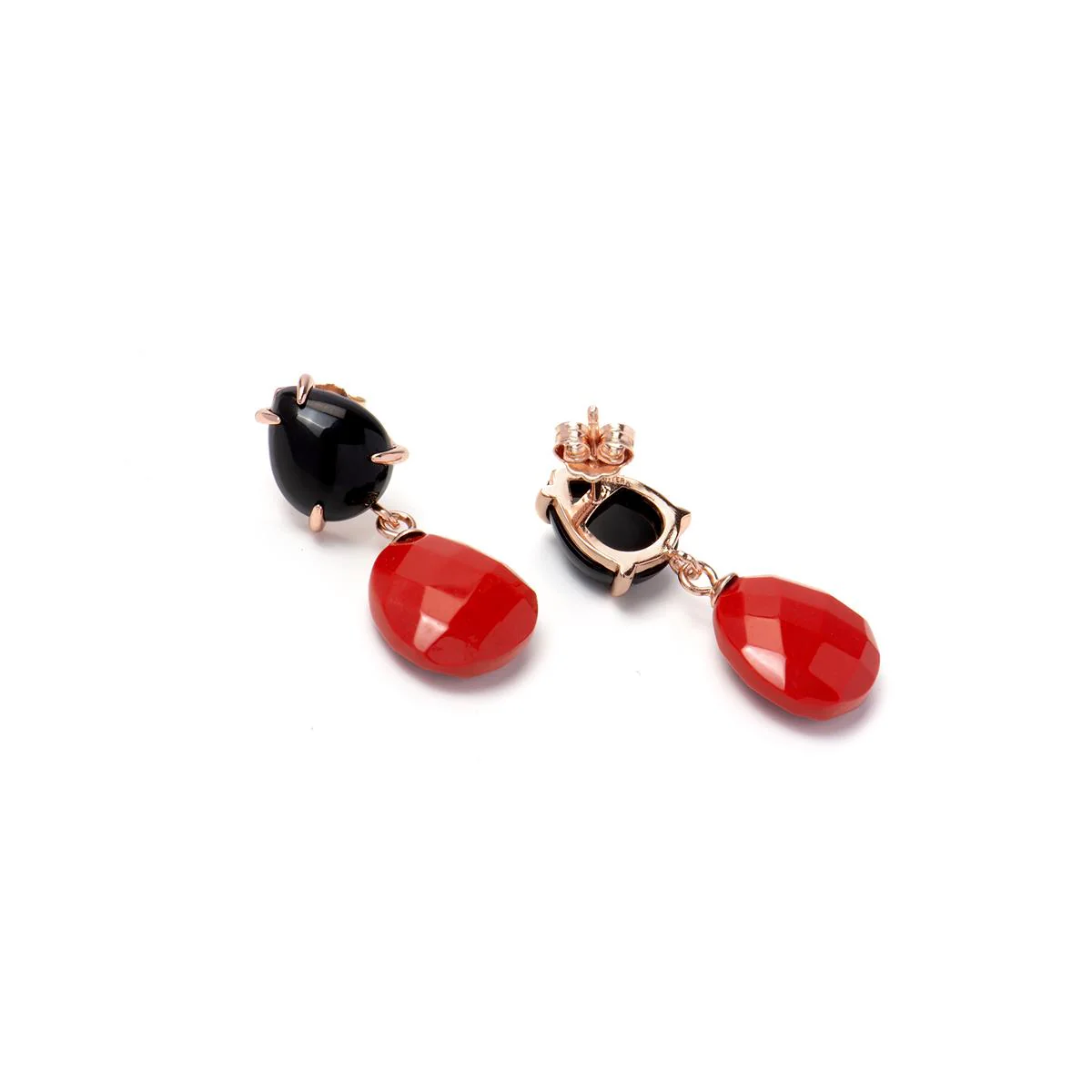 Pendientes Nazdrac Plata De Ley 925 - Nazdrac NEGRO - Image 3