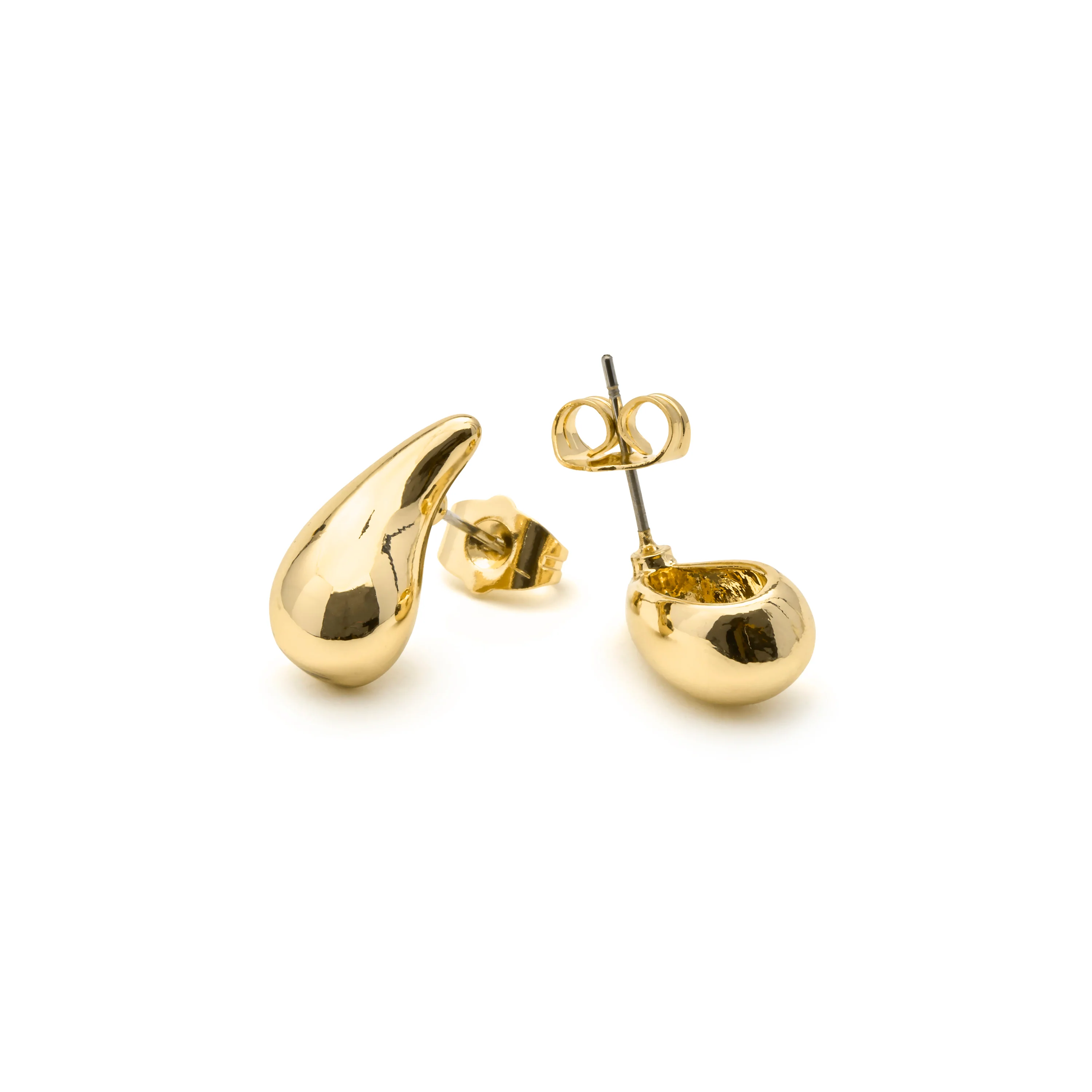 Pendientes acabado en oro amarillo 18k - Nebald - Image 5