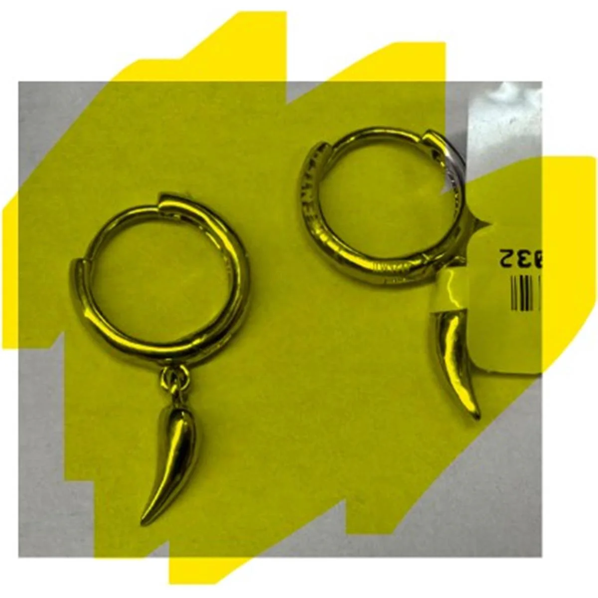 Pendientes Neimha Plata De Ley 925 - Neimha AMARILLO