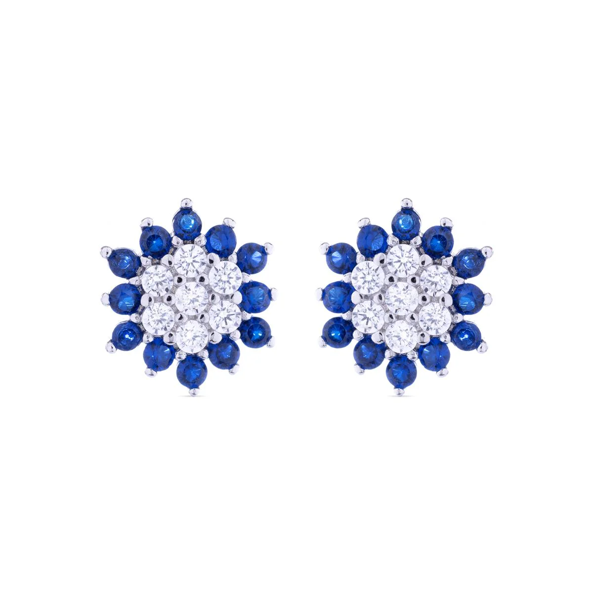 Pendientes Nekang Plata de Ley 925 - Nekang AZUL