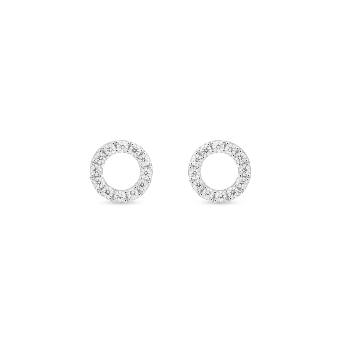 Pendientes Nekon Plata De Ley 925 - Nekon BLANCO