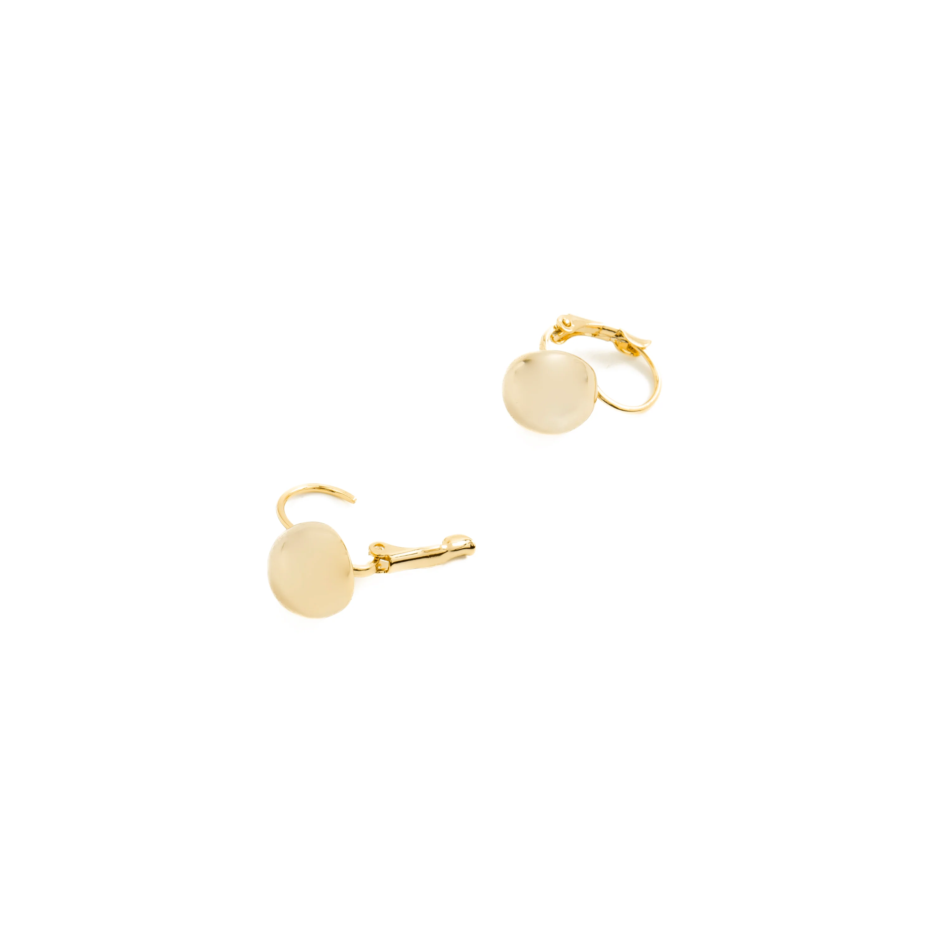 Pendientes acabados en oro amarillo 18K - Nenje - Image 5