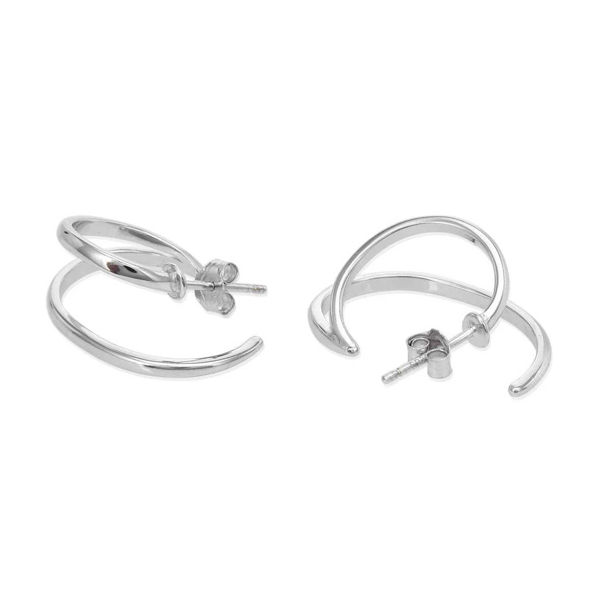 Pendientes Neon Plata De Ley 925 - Neon BLANCO - Image 3