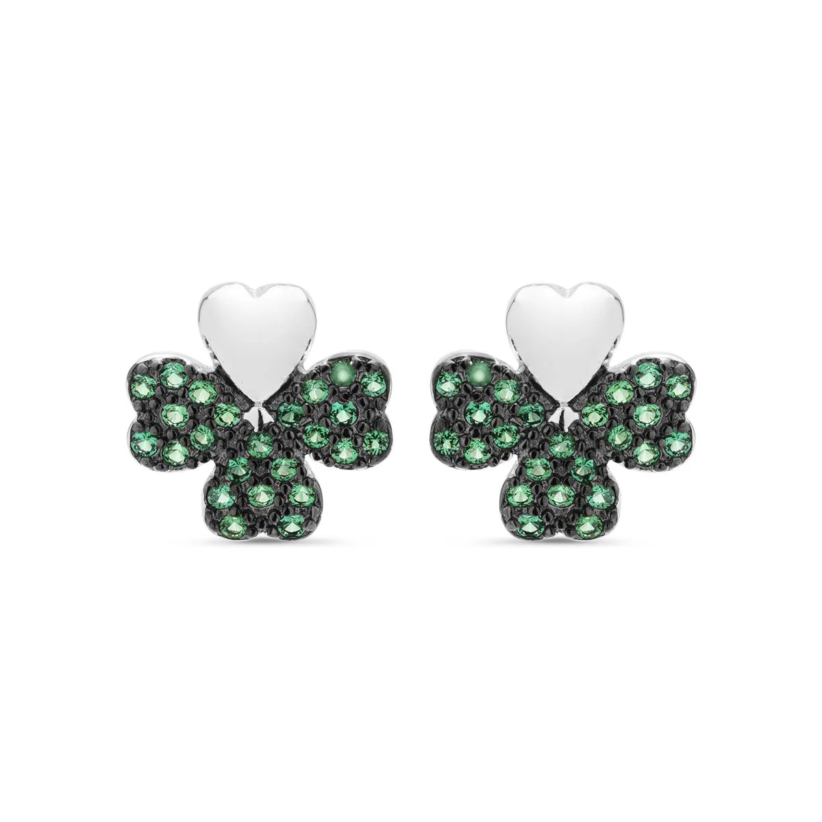 Pendientes Nethdra Plata De Ley 925 - Nethdra BLANCO