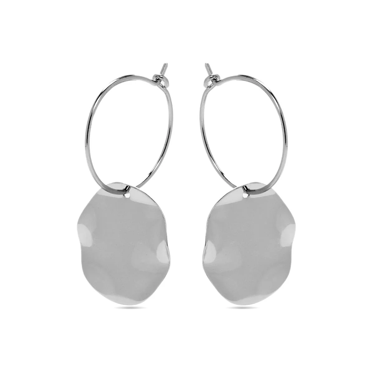 Pendientes Netli Plata De Ley 925 - Netli GRIS - Image 2