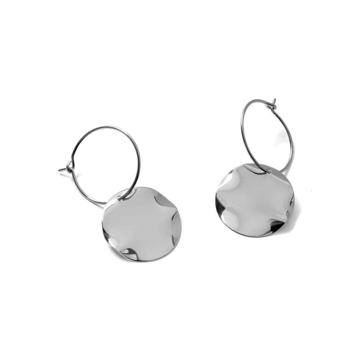 Pendientes Netli Plata De Ley 925 - Netli GRIS - Image 3