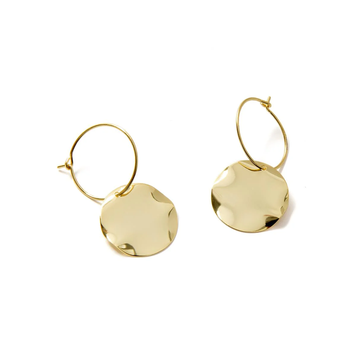 Pendientes Netli Plata De Ley 925 - Netli AMARILLO - Image 3