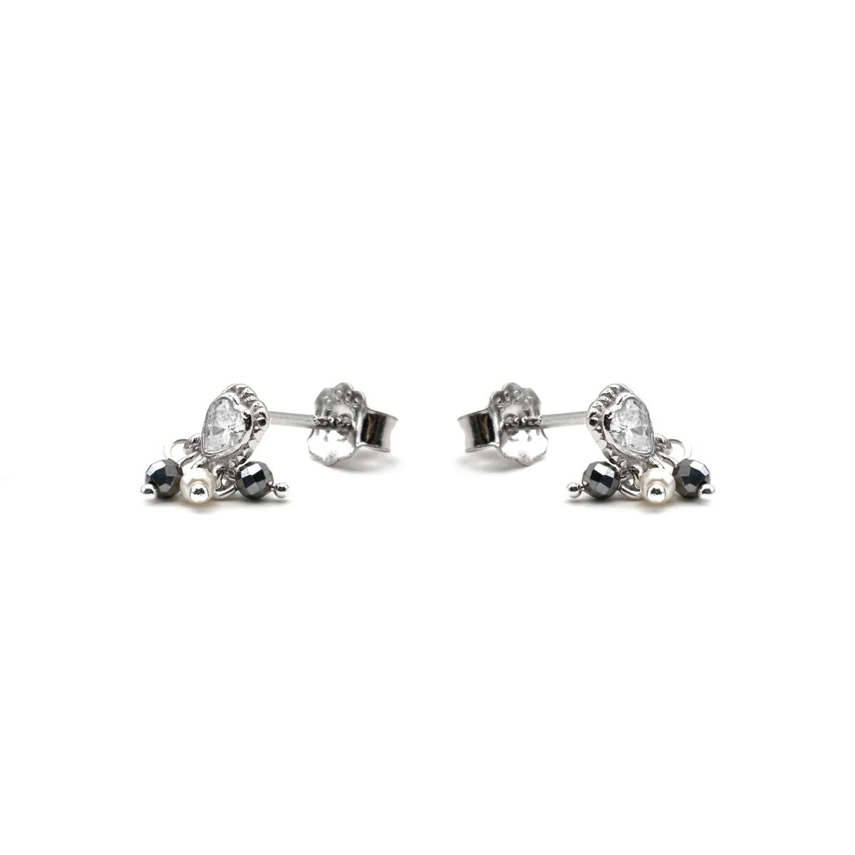 Pendientes Nexa Plata de Ley 925 - Nexa BLANCO - Image 2