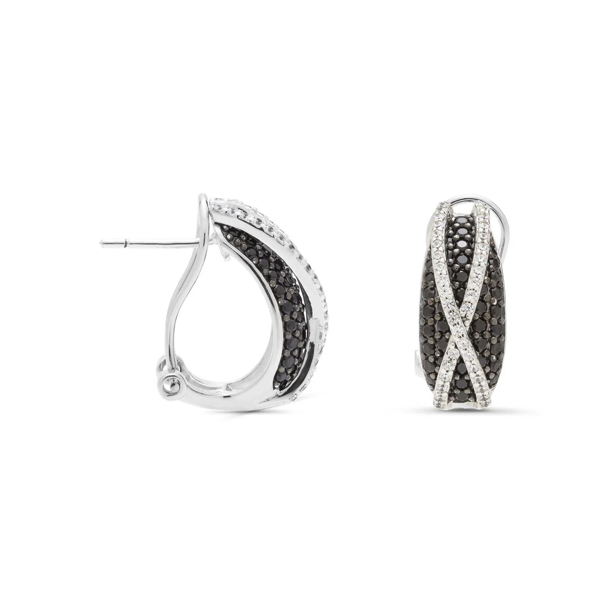 Pendientes Nielto Plata De Ley 925 - Nielto NEGRO