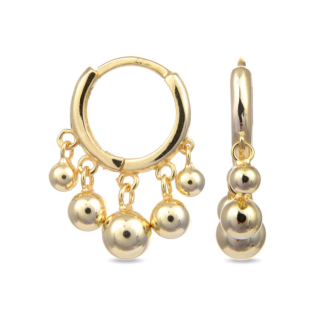 Pendientes Nimant Plata De Ley 925 - Nimant AMARILLO