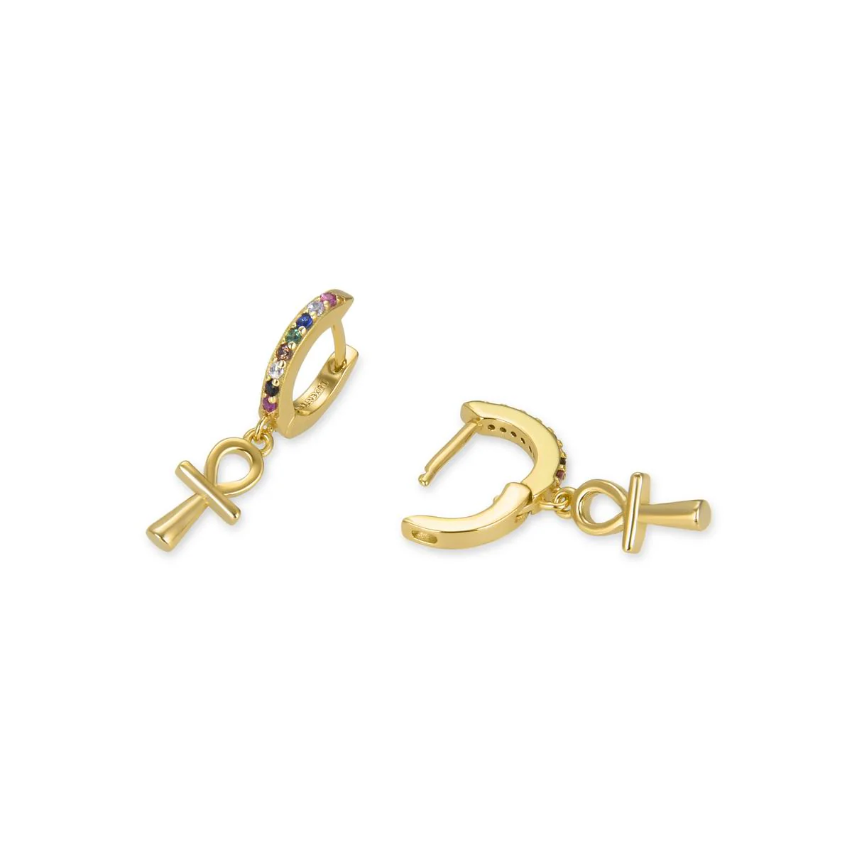 Pendientes Niruz Plata De Ley 925 - Niruz MULTICOLOR - Image 3