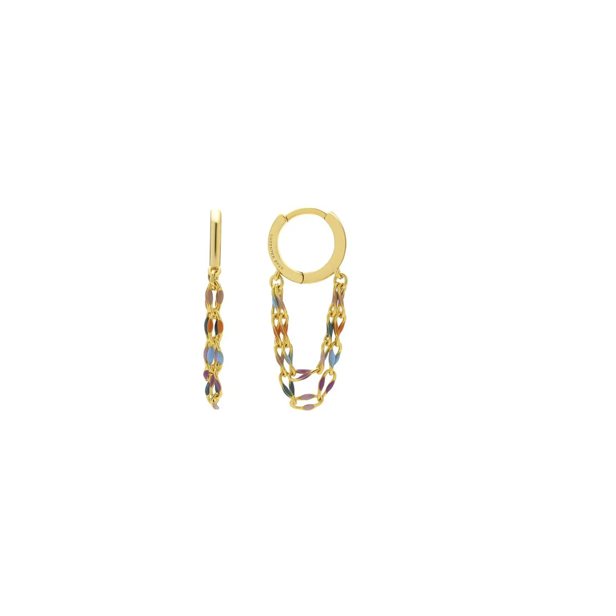 Pendientes Noida Plata de Ley 925 - Noida MULTICOLOR