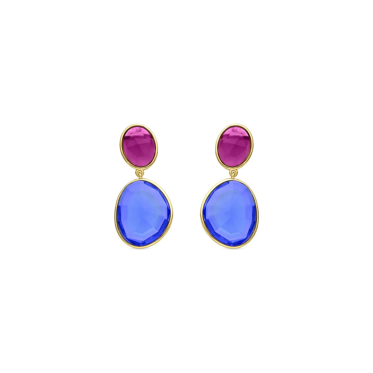 Pendientes Noro Plata De Ley 925 - Noro AZUL