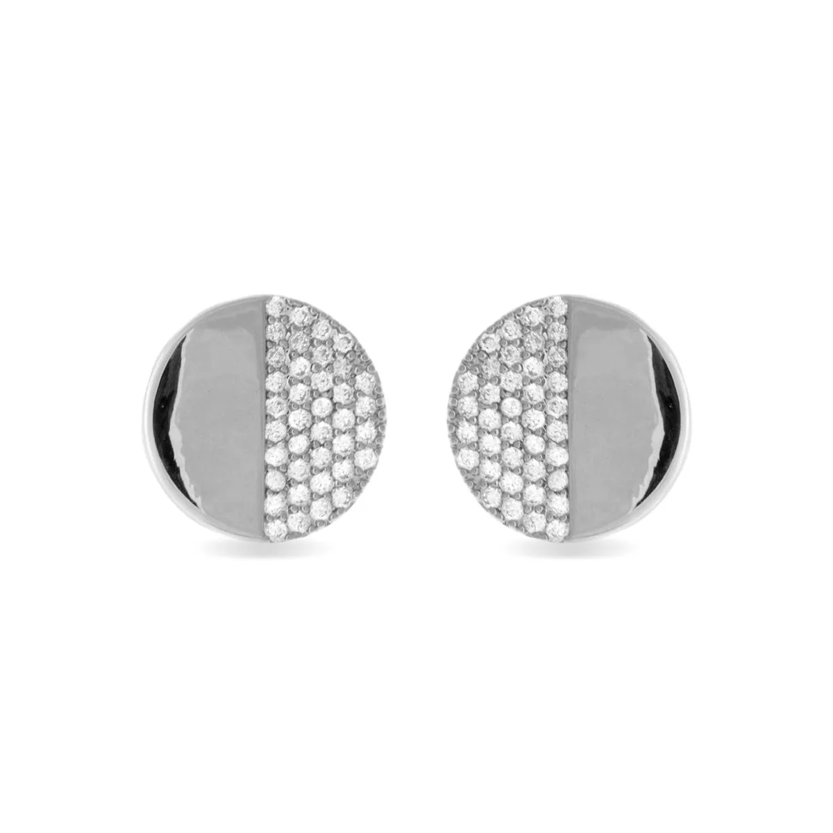 Pendientes Norul acabado en Rodio - Norul GRIS