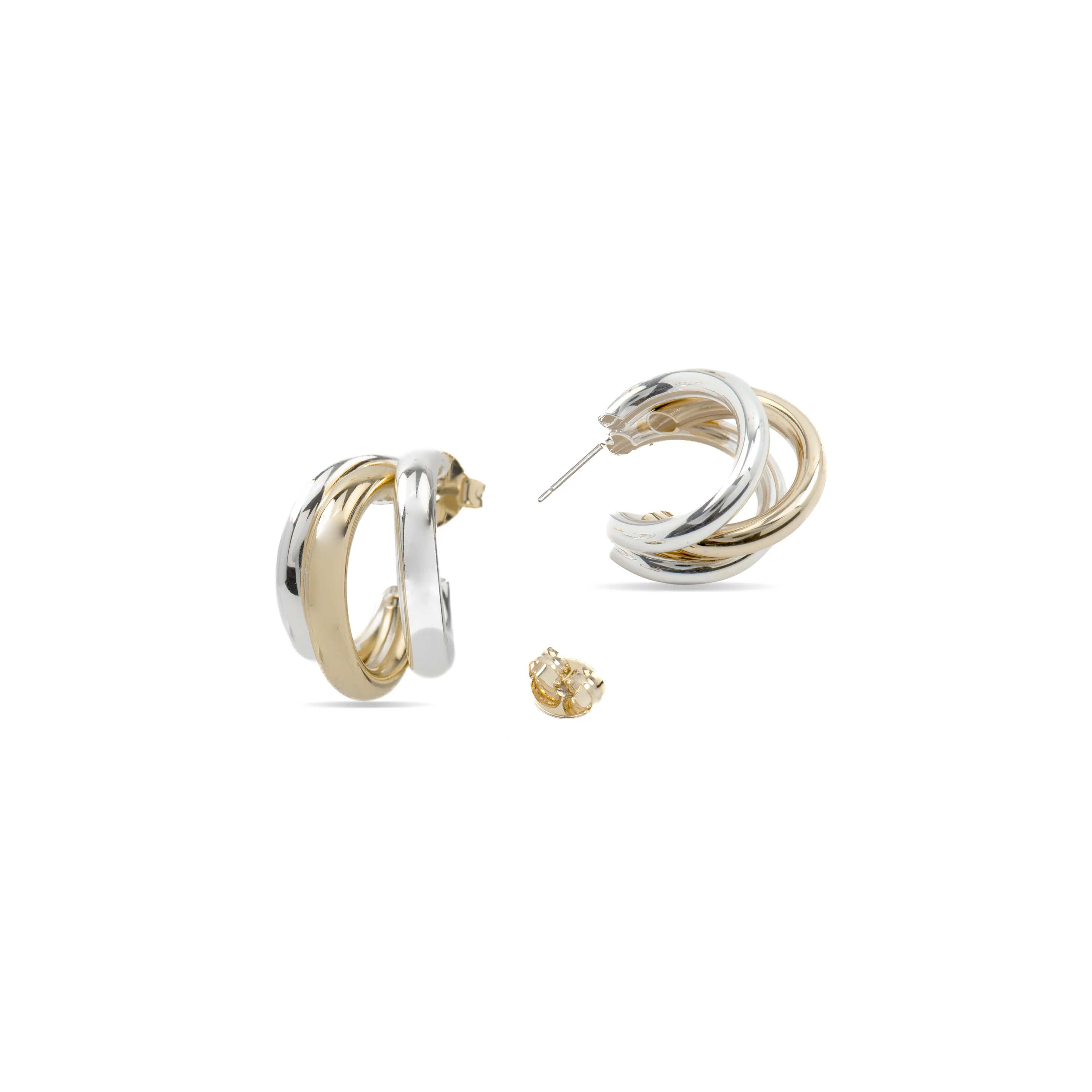 Pendientes acabado plata - Nove - Image 5