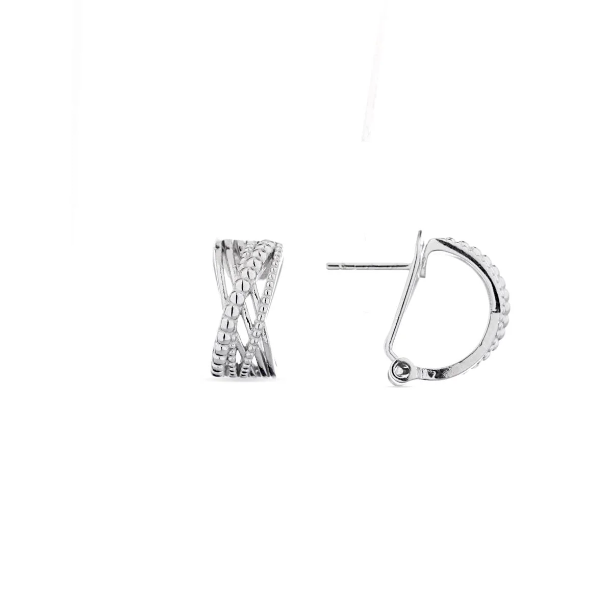 Pendientes Nuse Plata de Ley 925 - Nuse GRIS