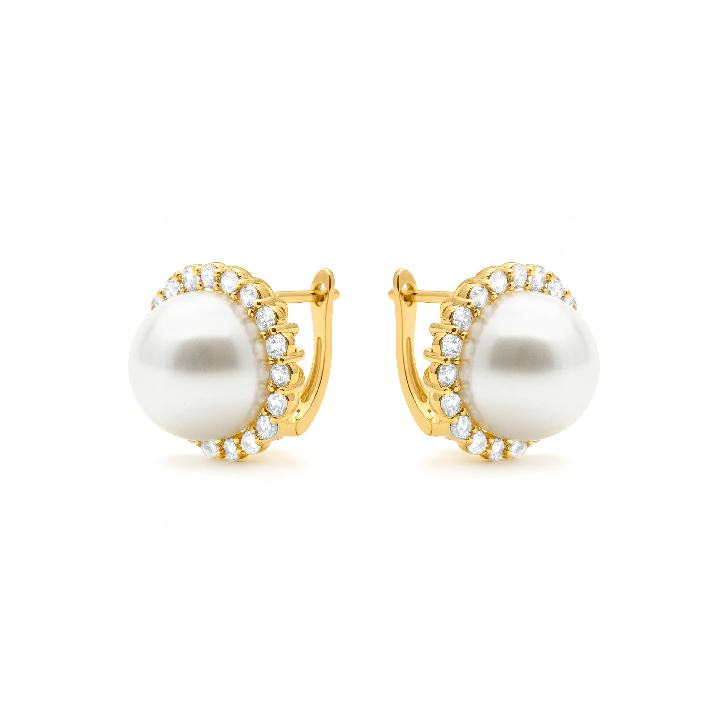 Pendientes acabado en oro amarillo 18k - Nyma - Image 3
