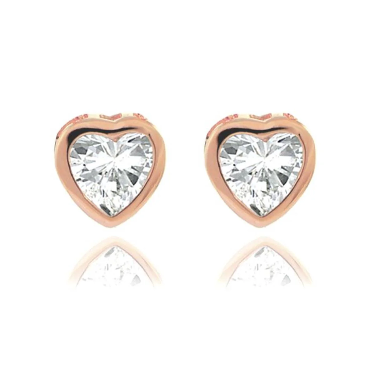 Pendientes Nyos Plata De Ley 925 - Nyos BLANCO