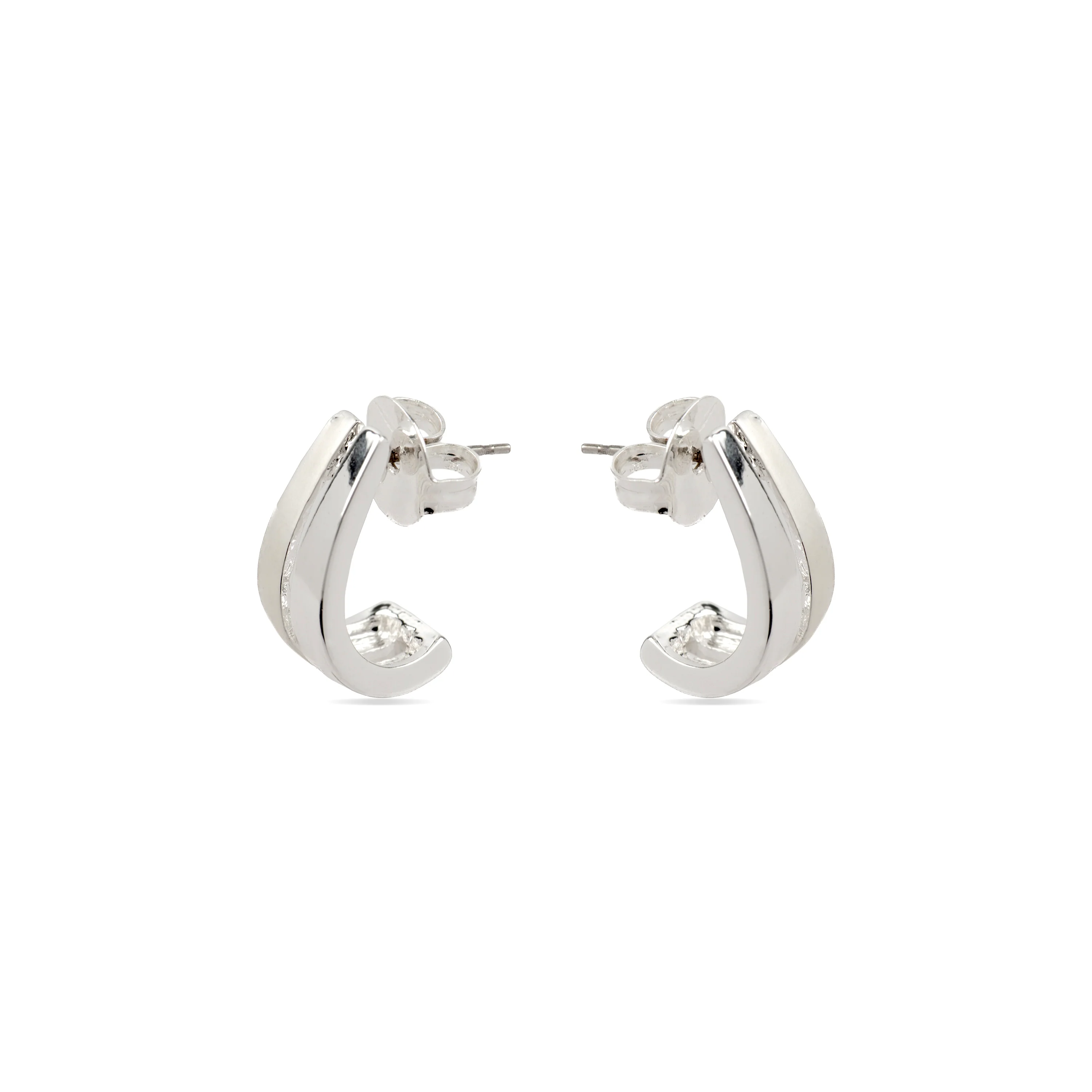 Pendientes con - acabado plata - Oirfan - Image 3
