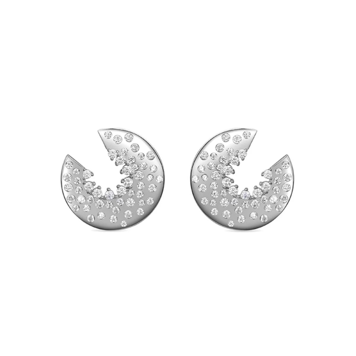 Pendientes Olmay Plata De Ley 925 - Olmay BLANCO