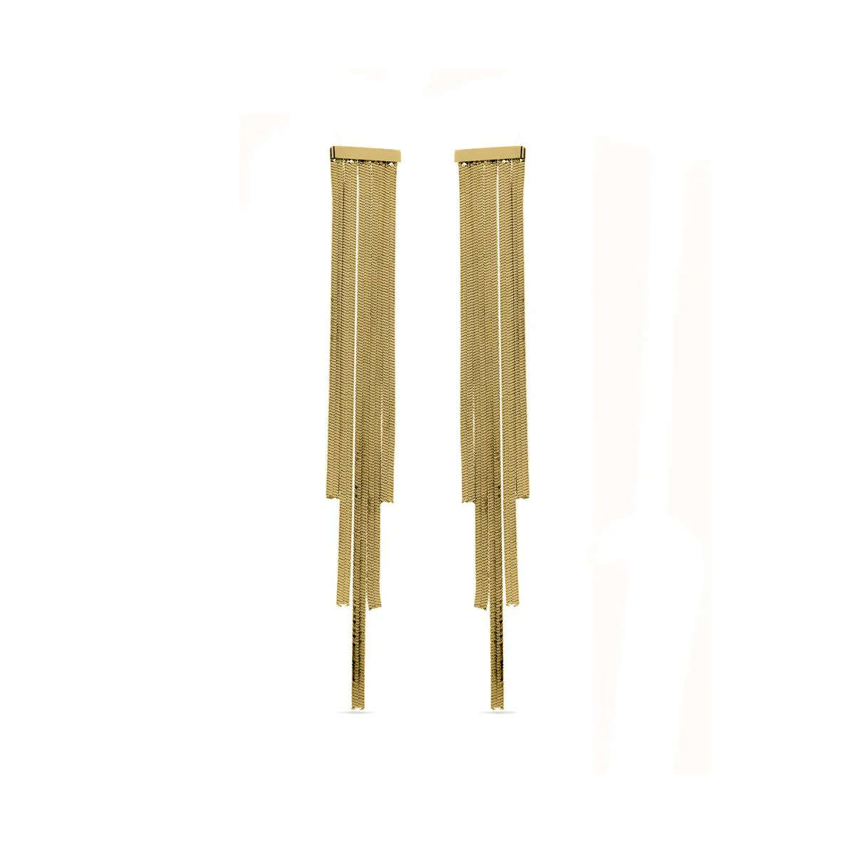 Pendientes Olnox acabado oro 18k - Olnox AMARILLO